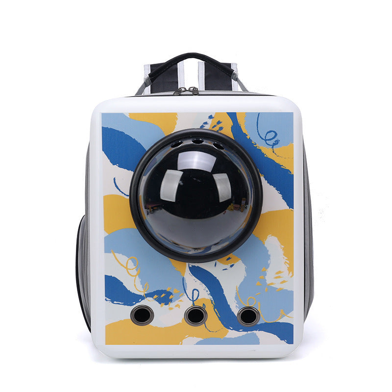 Large-Capacity Pet Backpack Space Capsule