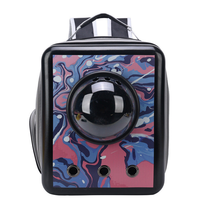 Large-Capacity Pet Backpack Space Capsule