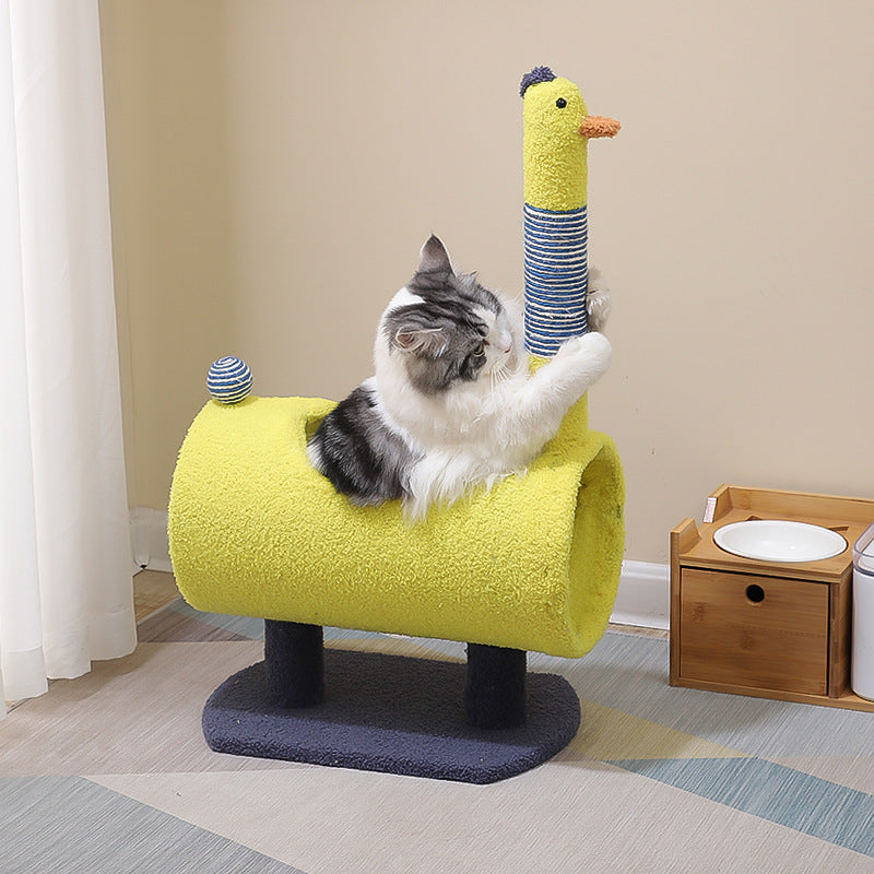 Cat Climbing Frame Scratch Pole Lama Shape