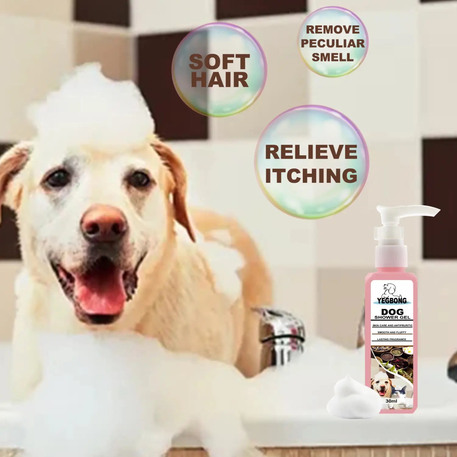 Dog Shampoo Shower Gel Deodorant