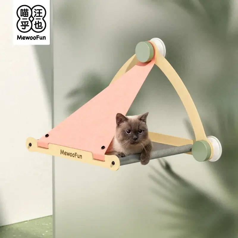 MeWooFun Cat Hammock Window Hanging Bed