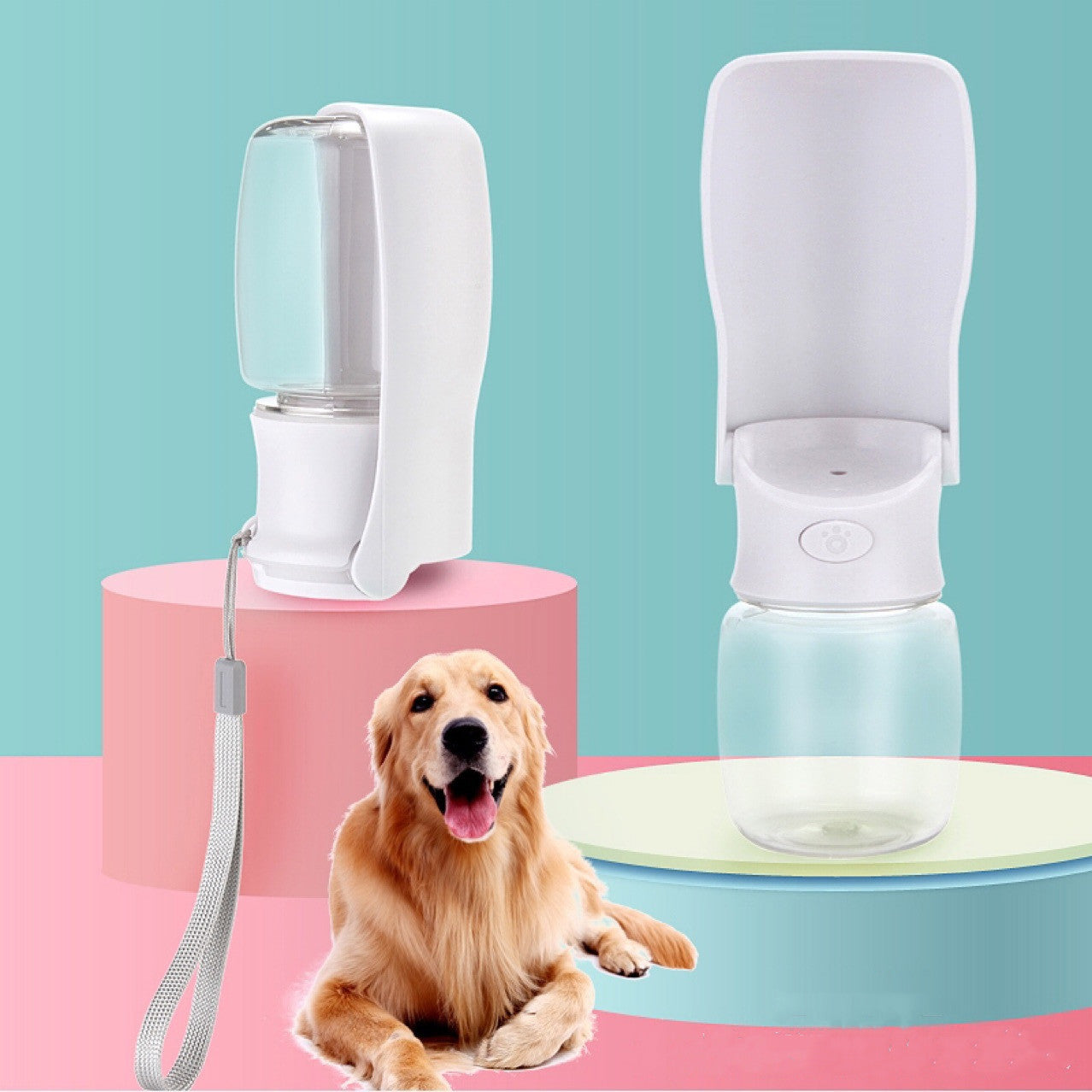 Dog Portable Water Bottle Foldable