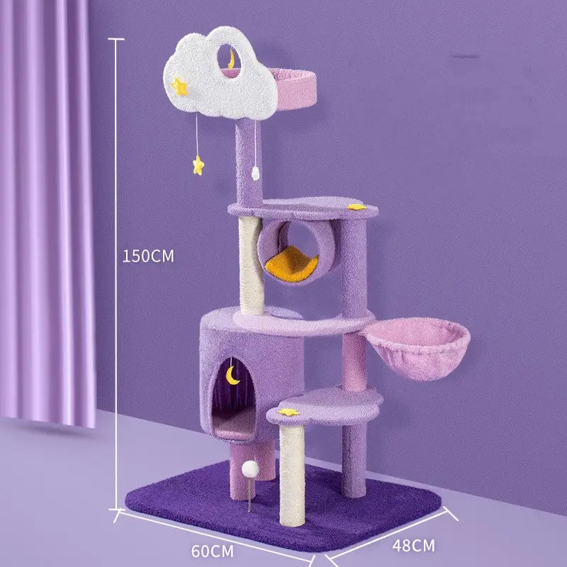 CosmicClimb: Large Cat Scratch Tower Collections