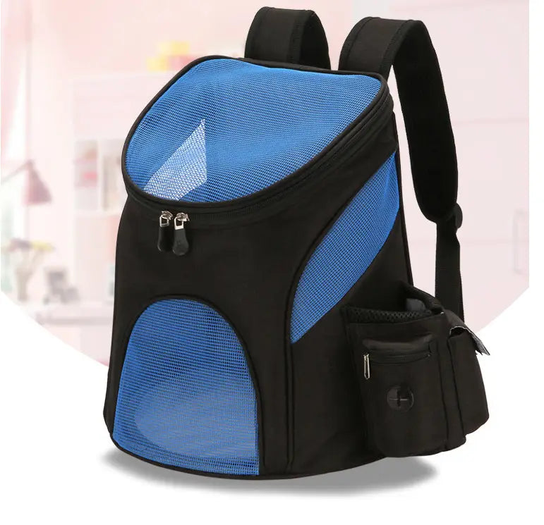 BreezyTrek: Mesh Ventilation Pet Backpack