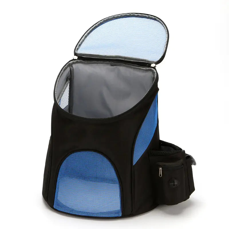 BreezyTrek: Mesh Ventilation Pet Backpack