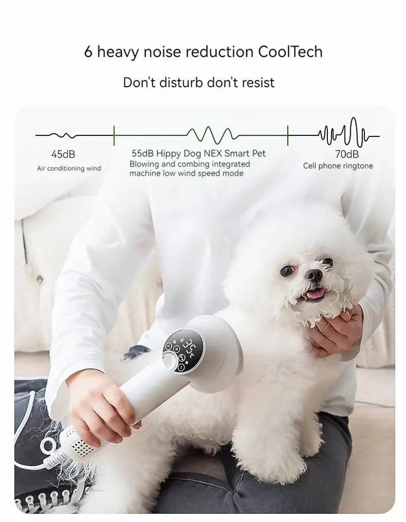 Smart Pet Hair Dryer for Grooming Perfection