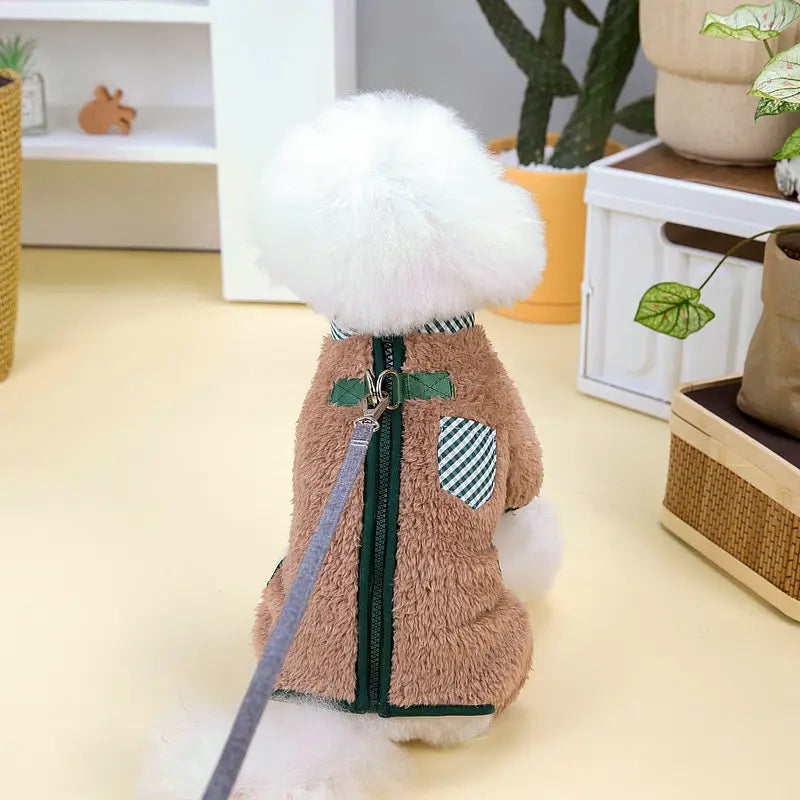 Velveteen Pet Sweatshirt for Dogs