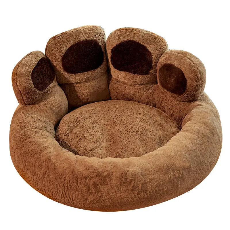 Big Bear Paw Shape Pet Bed