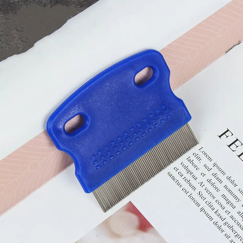 Flea-Free Bliss: Anti Flea Compact Pet Comb for Cats and Dogs