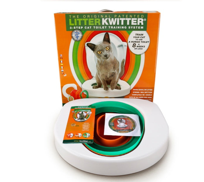 Cat Toilet Training kit Professional Training for Cats To Use Human Toilet