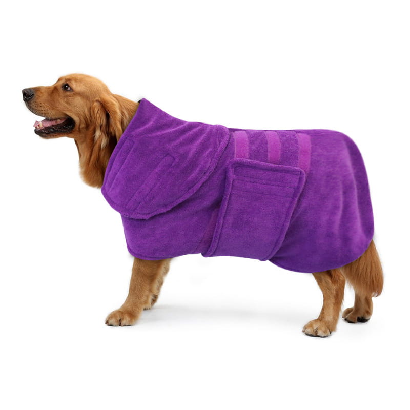 Super Absorbent Quick Drying Pet Bathrobe