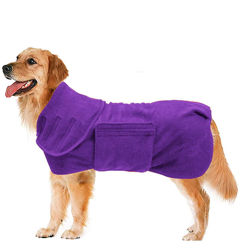 Super Absorbent Quick Drying Pet Bathrobe