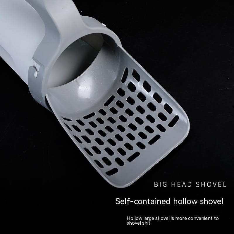 CleanEase:Cat Litter Scoop Self Containing Plastic Integrated Combination