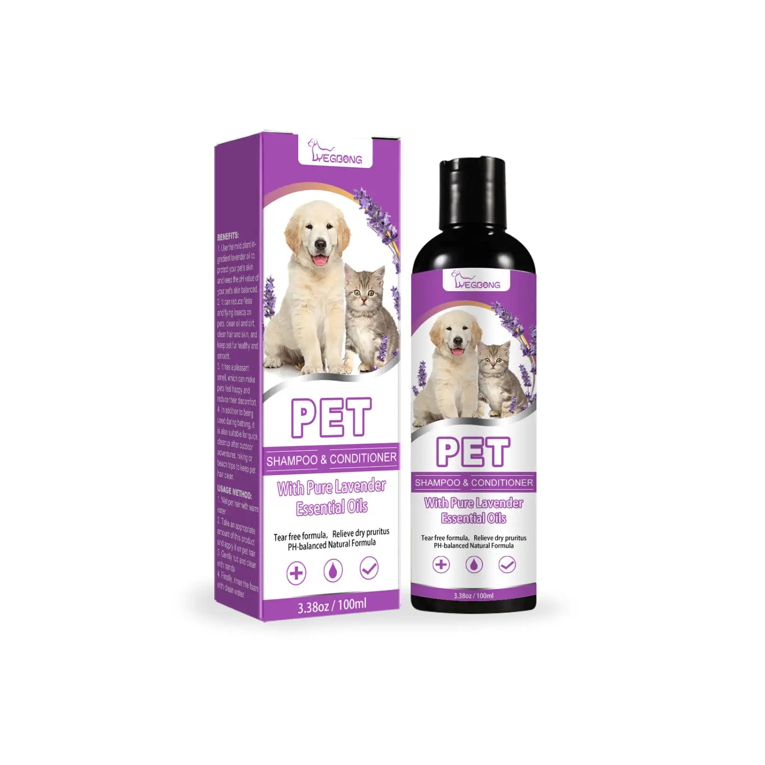 Pet Shampoo for Itch-Free & Silky Coats