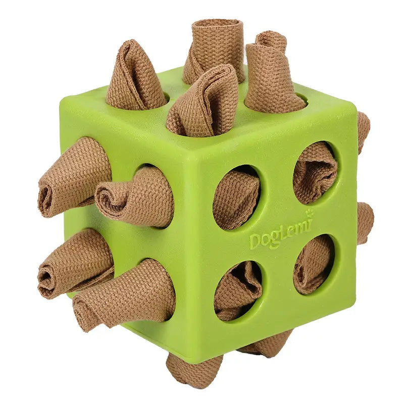 Chew & Learn: Dog Cube Educational Toy