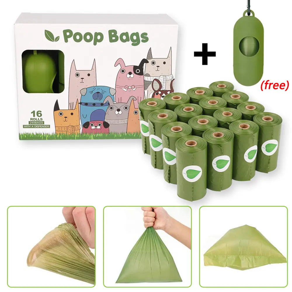 Bio Degradable Dog Poo Garbage Bag Storage Box