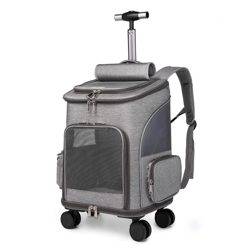 Space Capsule: Portable Folding Universal Wheel Trolley Pet Bag