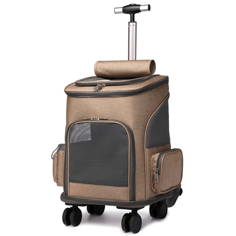 Space Capsule: Portable Folding Universal Wheel Trolley Pet Bag