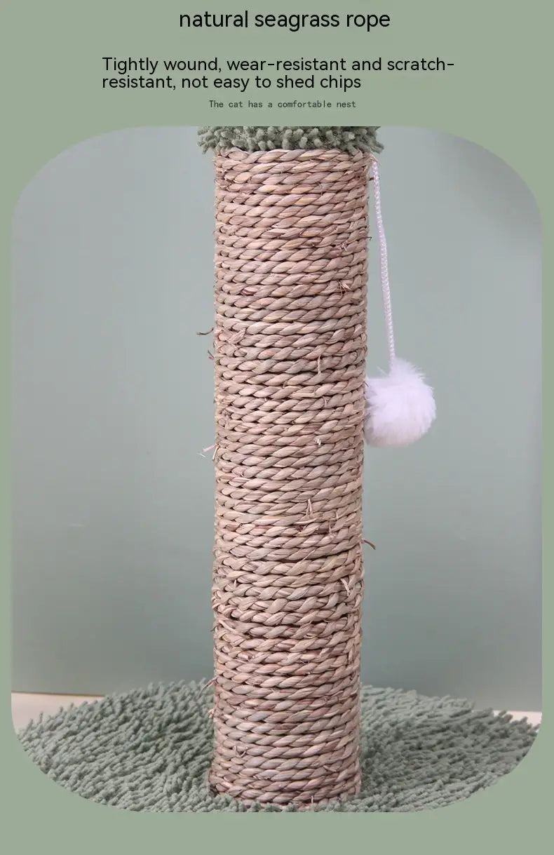 DesertDream: Sisal Cactus Cat Scratch Tower Toy