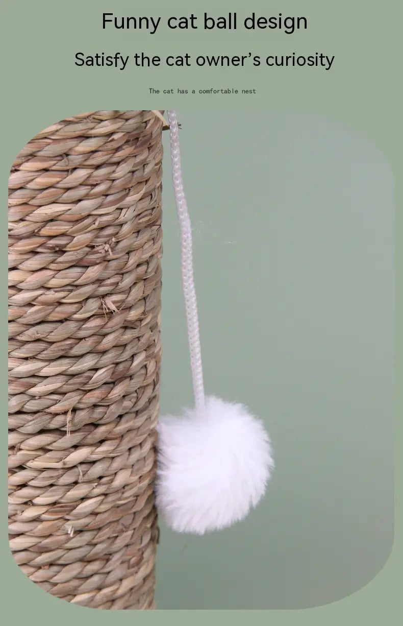 DesertDream: Sisal Cactus Cat Scratch Tower Toy