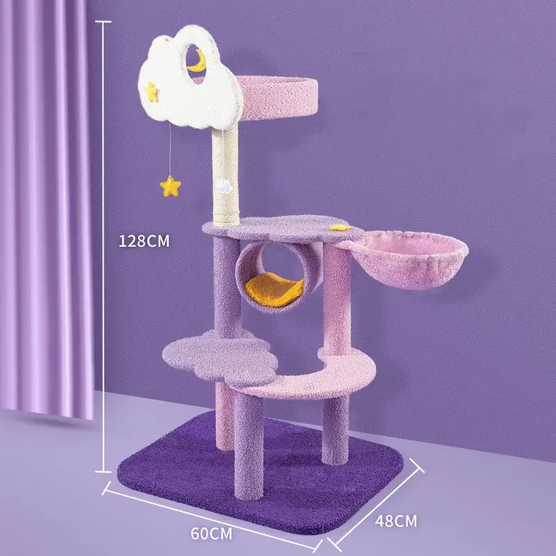 CosmicClimb: Large Cat Scratch Tower Collections