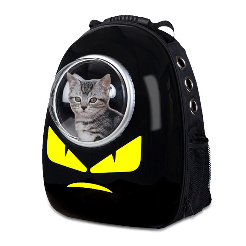 Cat Eyes Pet Shoulder Backpack