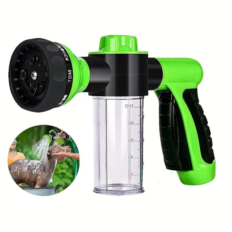 High-Pressure Pet Shower Sprayer - Versatile Outdoor Dog Wash Tool