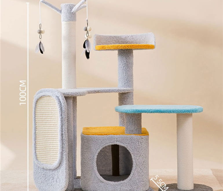 CosmicClimb: Large Cat Scratch Tower Collections