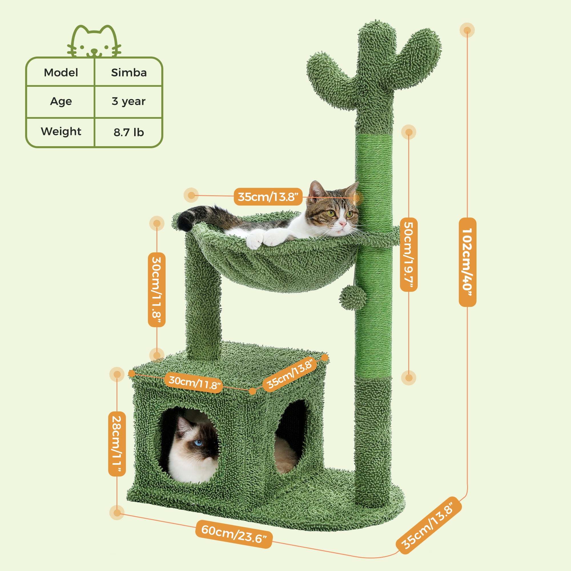 Cactus Cat Tree