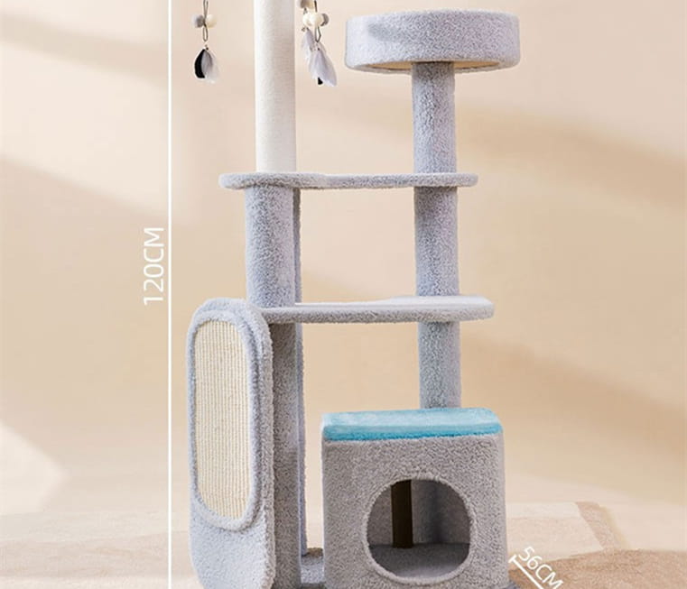 CosmicClimb: Large Cat Scratch Tower Collections