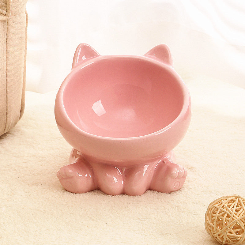 Ceramic Cat Bowl