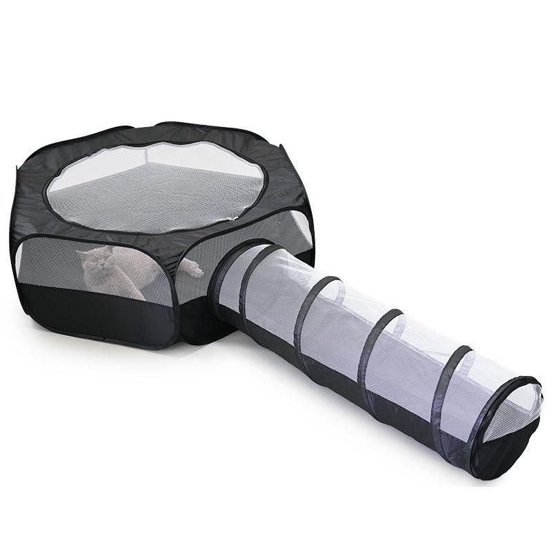 Foldable and Removable Multifunctional Pet Tunnel