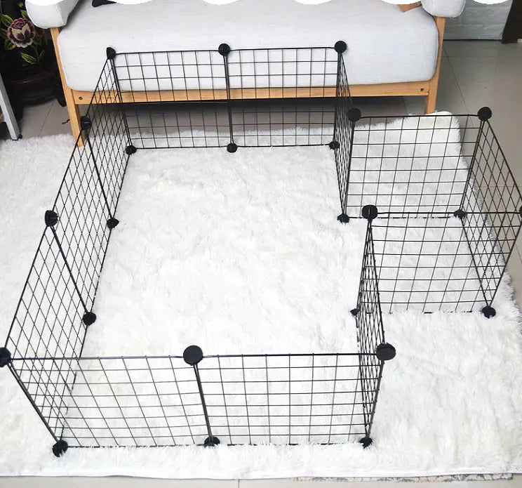 SafeHaven: Metal Pet Fence for Cats and Puppies