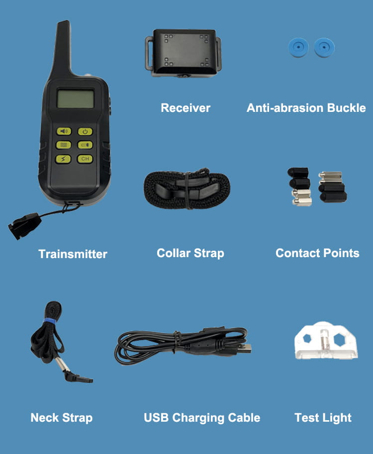 Long-Range Dog Training Walkie-Talkie: 1000M Remote Control Device