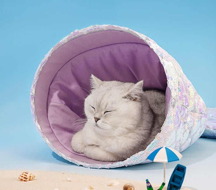 Mermaid Pet Nest Hideout Bed