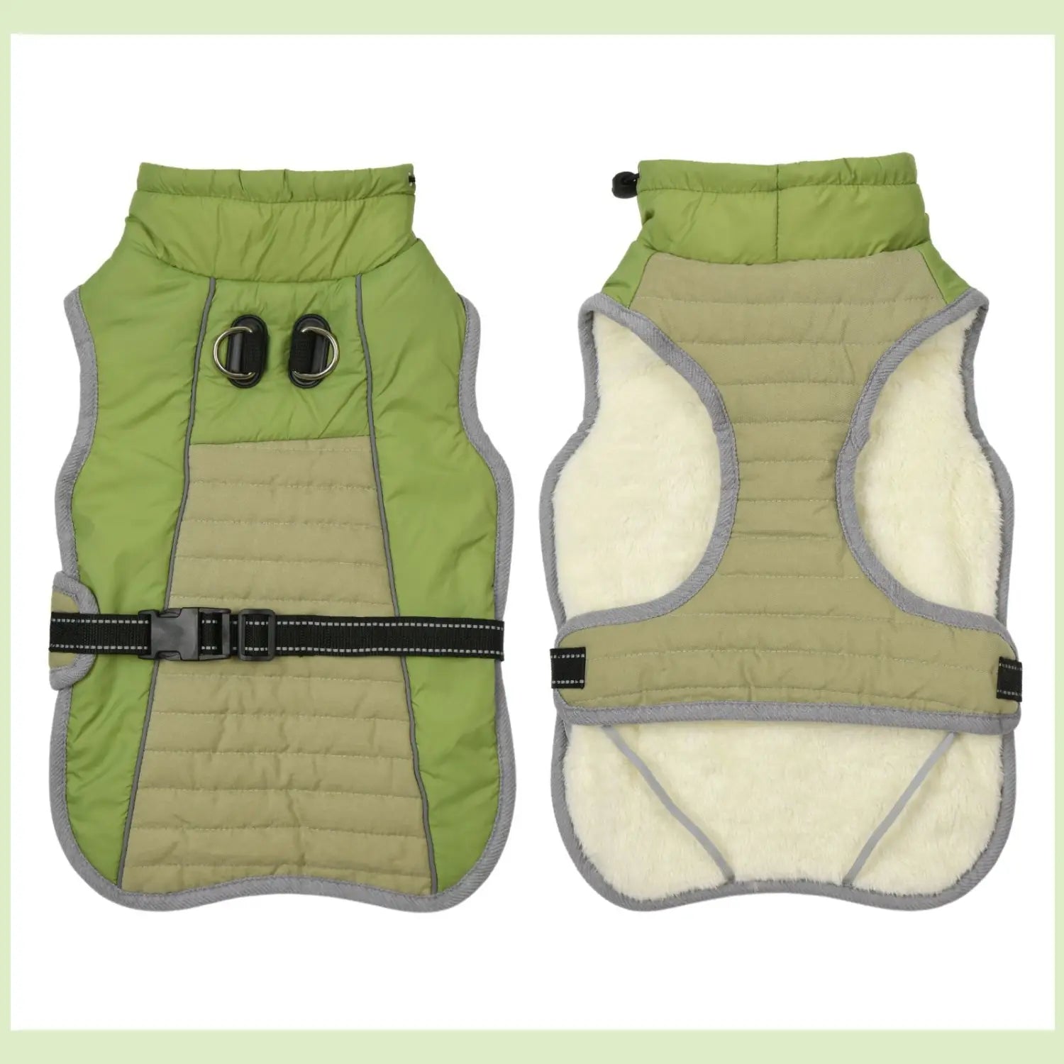 Reflect & Protect: Pet Vest with Reflective Detail