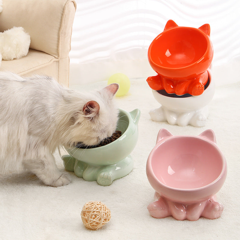 Ceramic Cat Bowl