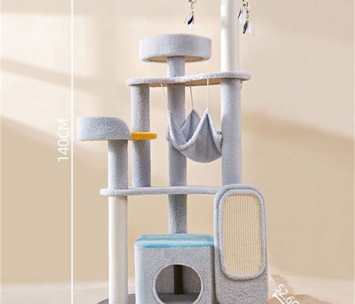 CosmicClimb: Large Cat Scratch Tower Collections