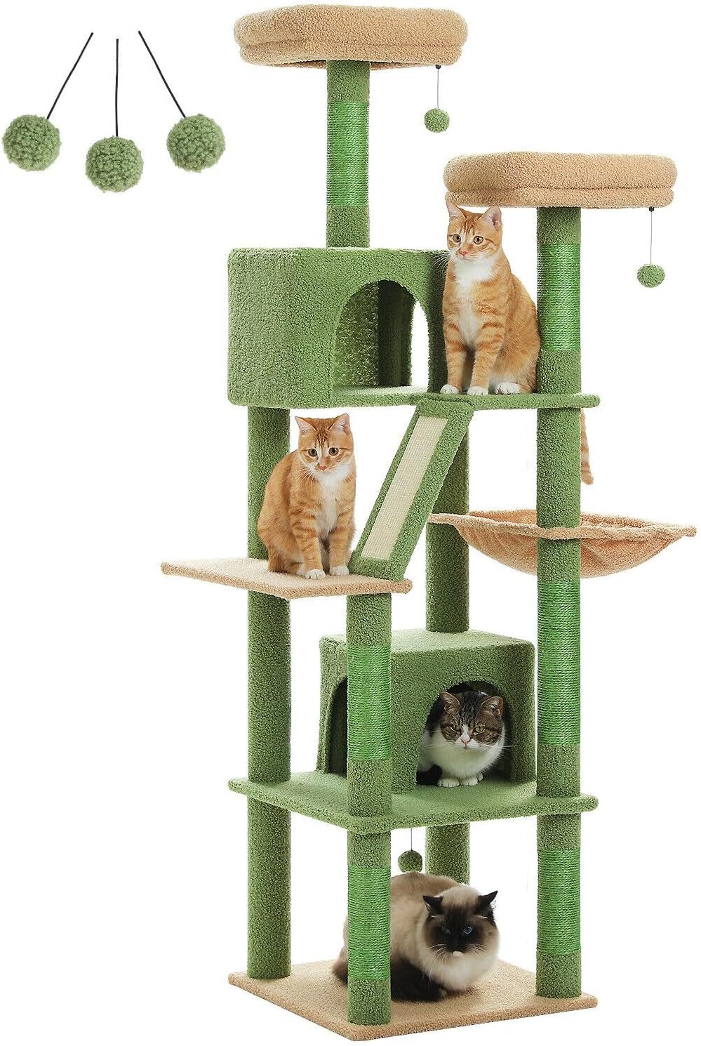 180cm Large Cat Tree For Indoor Cats,