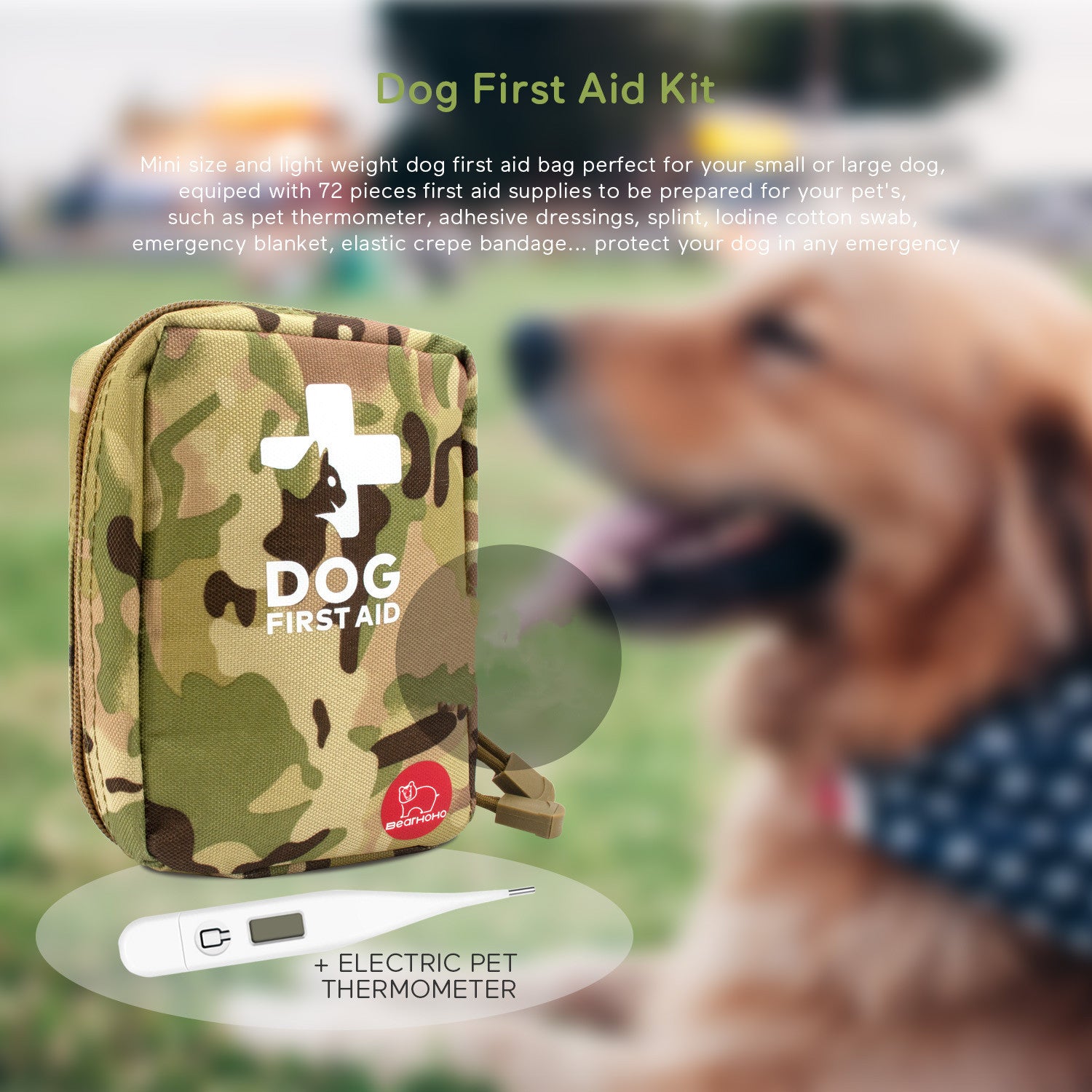 Outdoor Multifunctional Pet First-Aid Kit