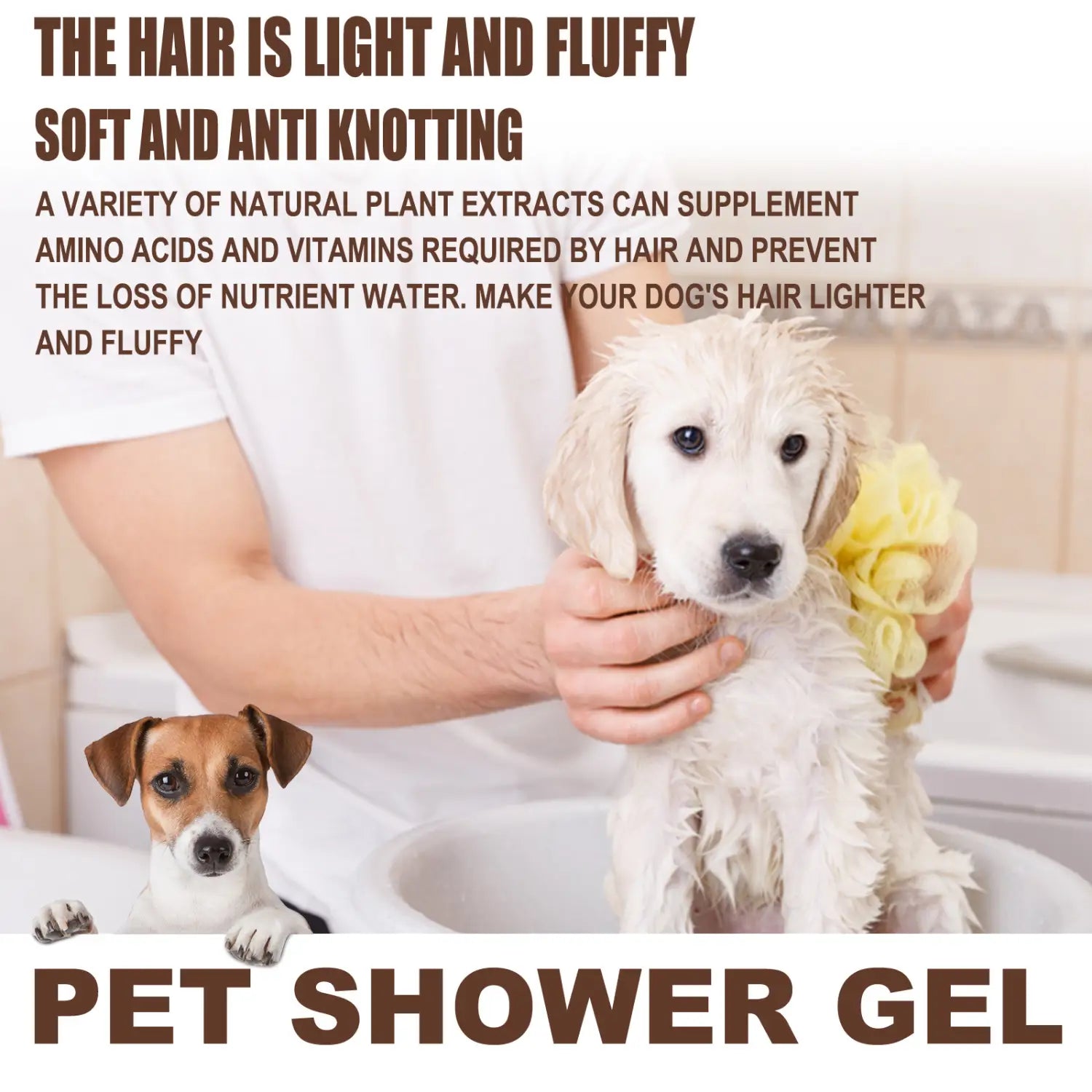 Dog Shampoo Shower Gel Deodorant