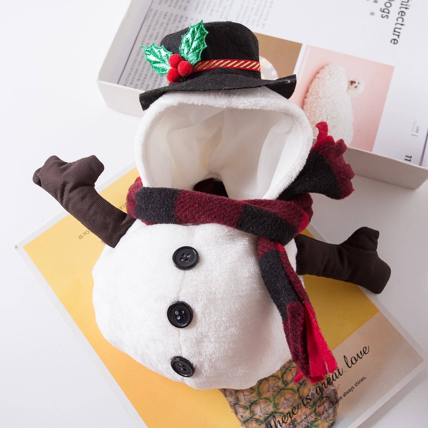 Snowman Pet Costume