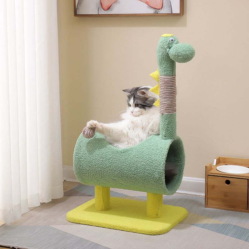 Cat Climbing Frame Scratch Pole Lama Shape