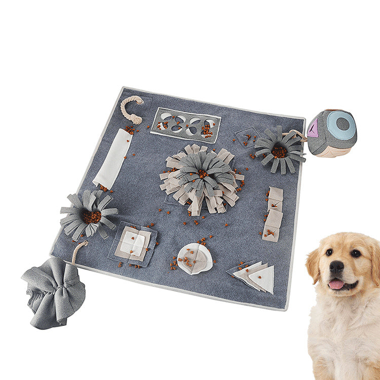 Energy-Consuming Pet Sniffing Pad - Slow Feeder Puzzle Mat