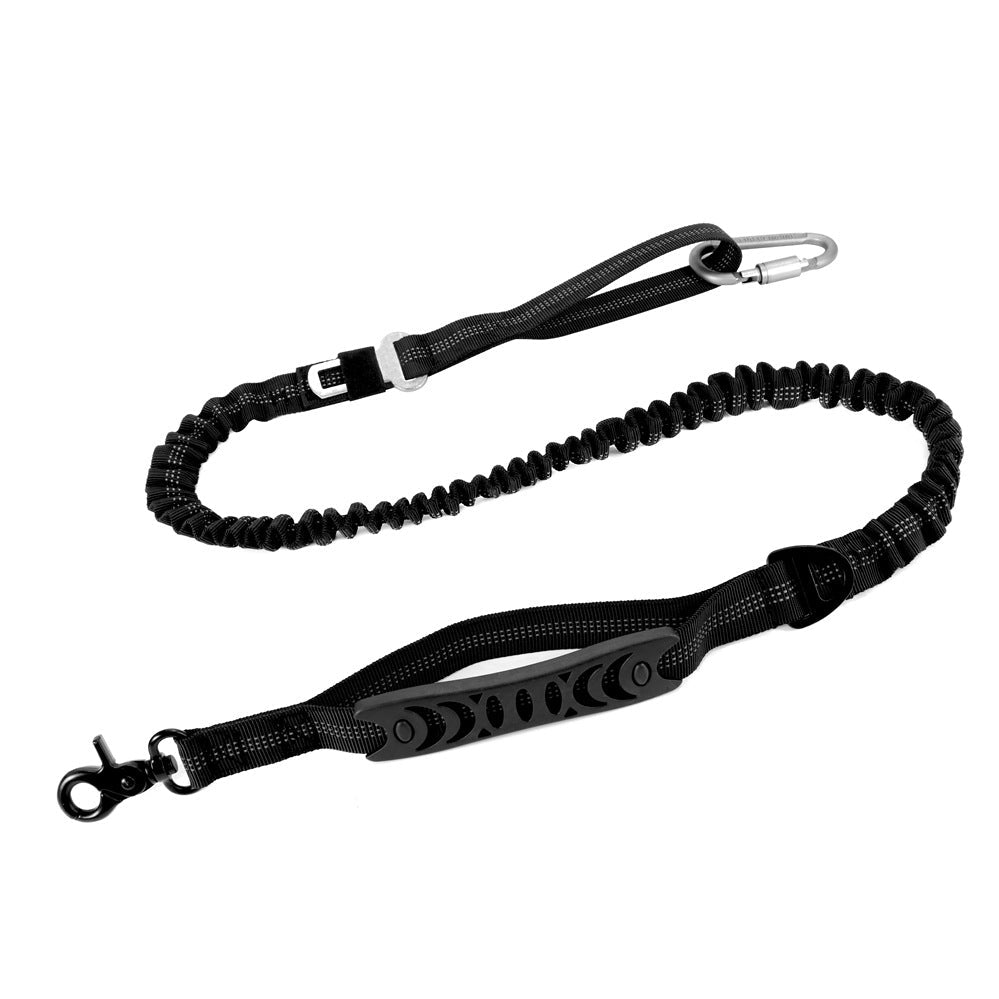 Adjustable Dog Leash With Car Seat Belt Feature - Buckle