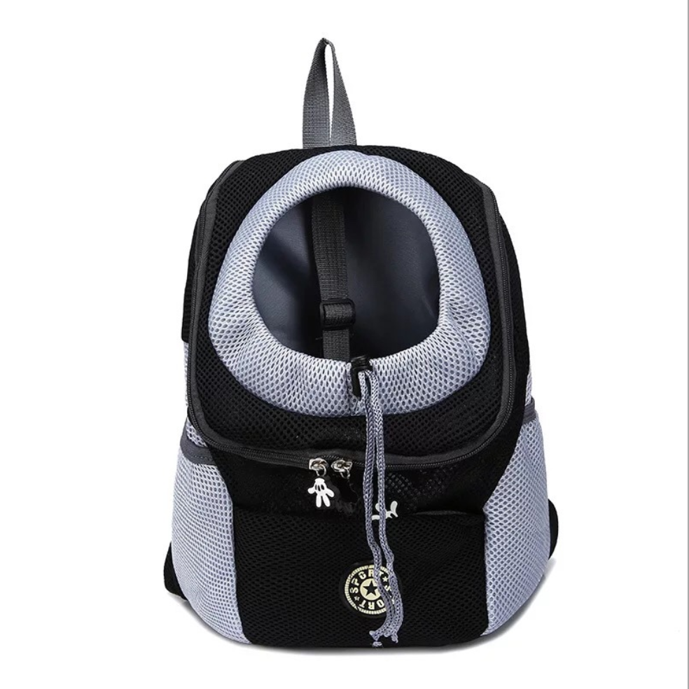 Adventure Ready: Portable Pet Dog Carrier Backpack - Black / L