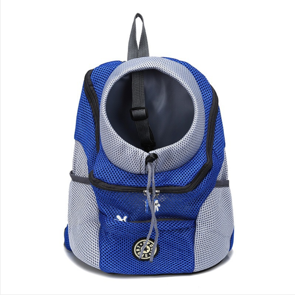 Adventure Ready: Portable Pet Dog Carrier Backpack - Blue / L