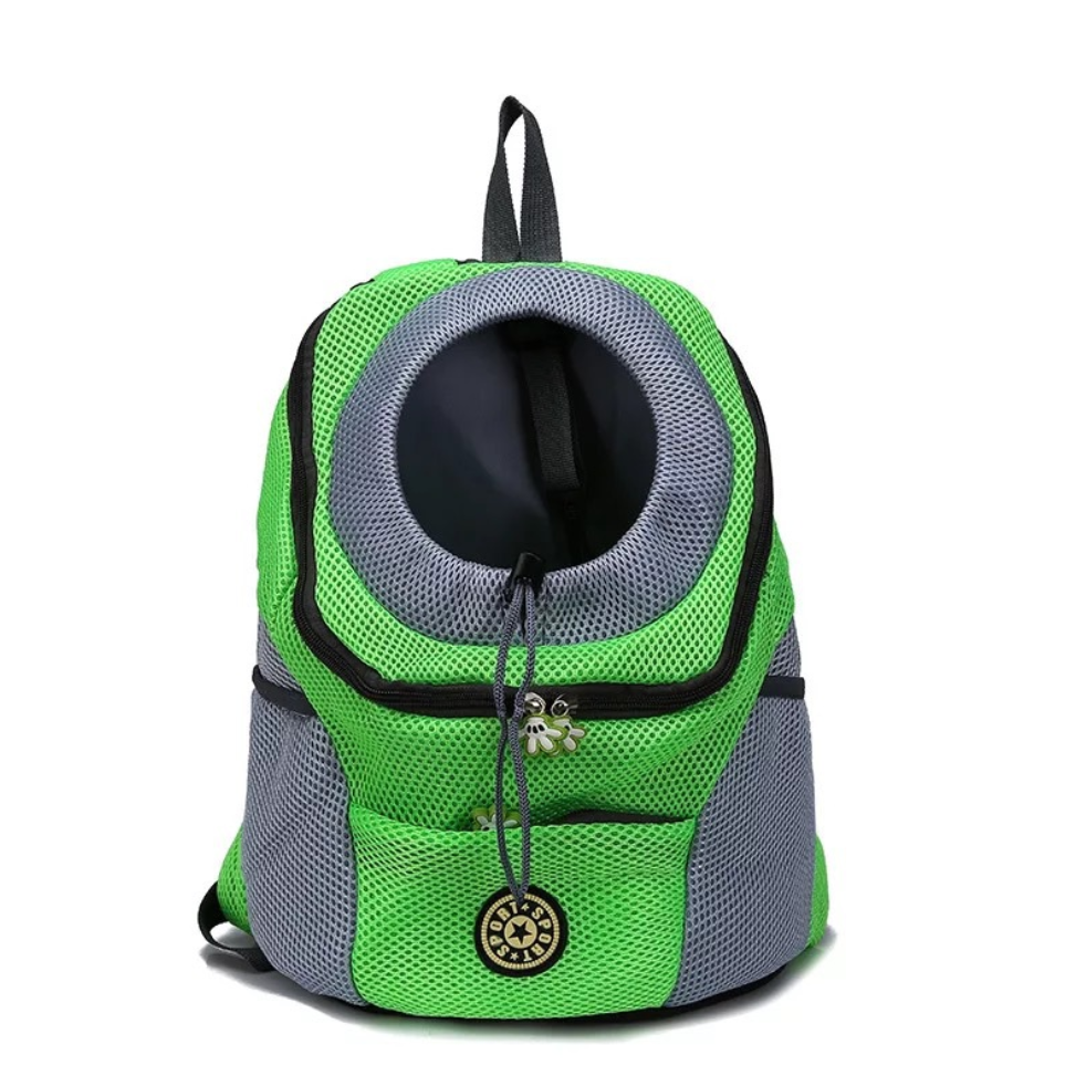 Adventure Ready: Portable Pet Dog Carrier Backpack - Green / M