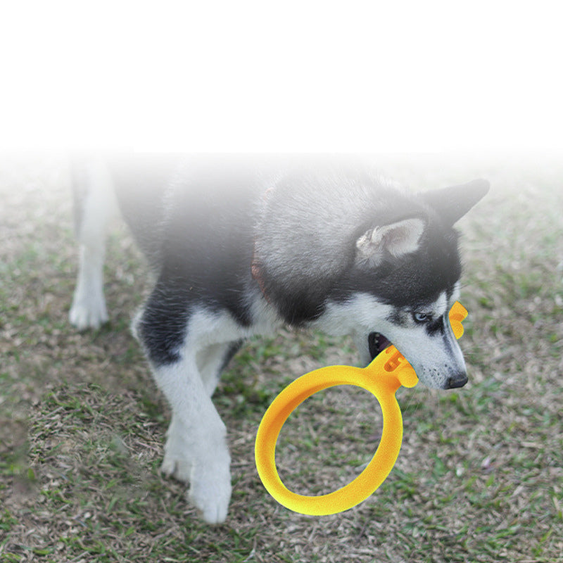 AquaChew: Floating ChewToy for Dogs - Yellow