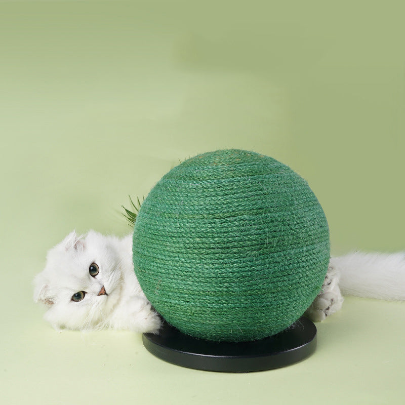 CactiClaw: Cactus-Shaped Cat Scratching Ball Toy